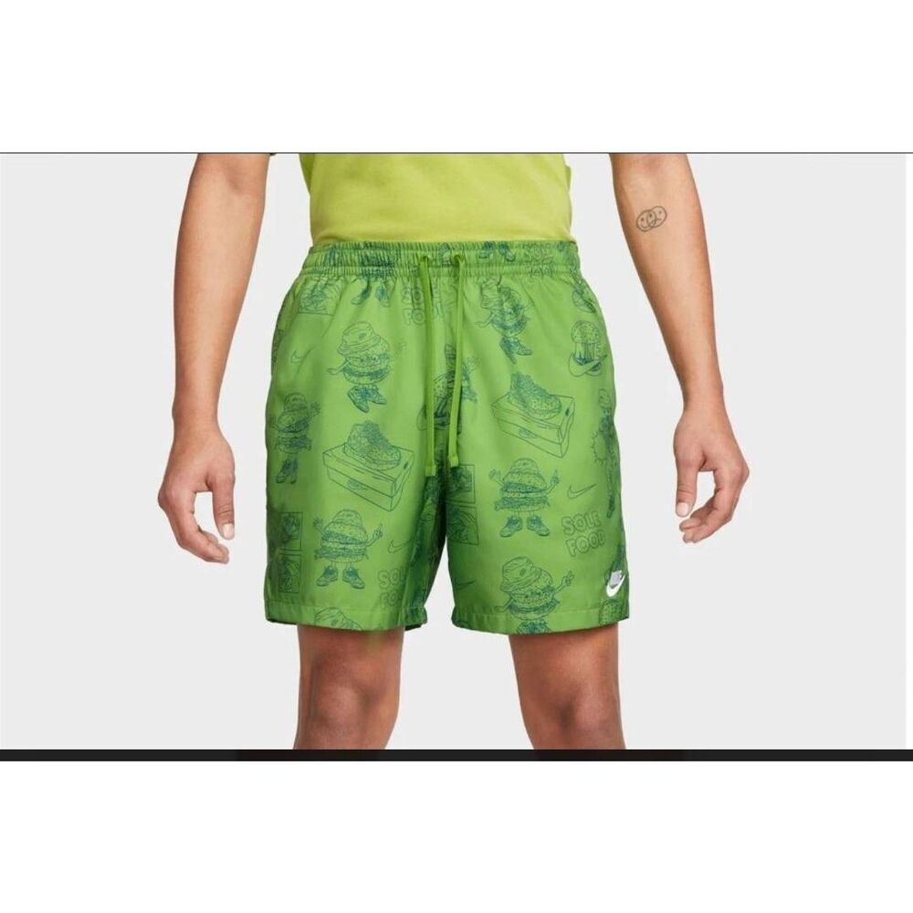 Nike Men's Sportswear Sole Food Woven Flow Shorts Size Large